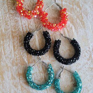 Glitter Earrings
